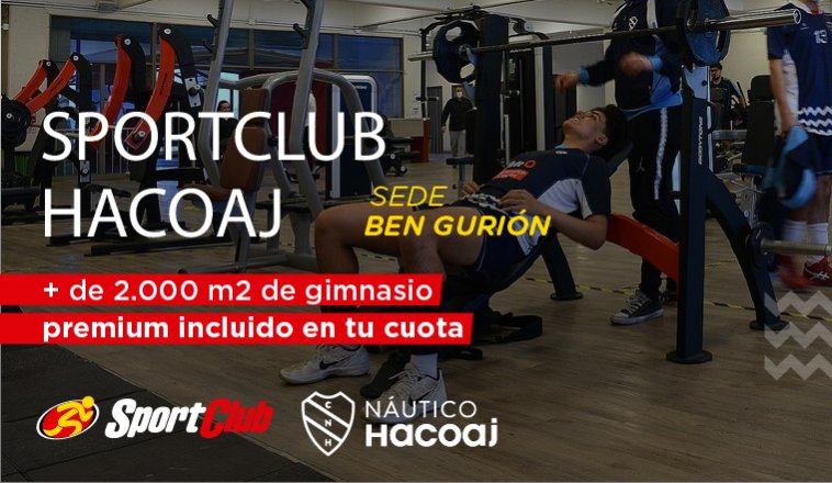 ENTRENÁ TU SONRISA EN SPORTCLUB HACOAJ